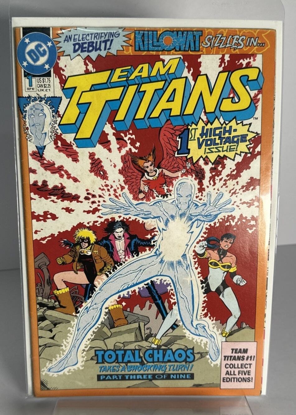 Team Titans #1 Killowat DC Comics September 1992